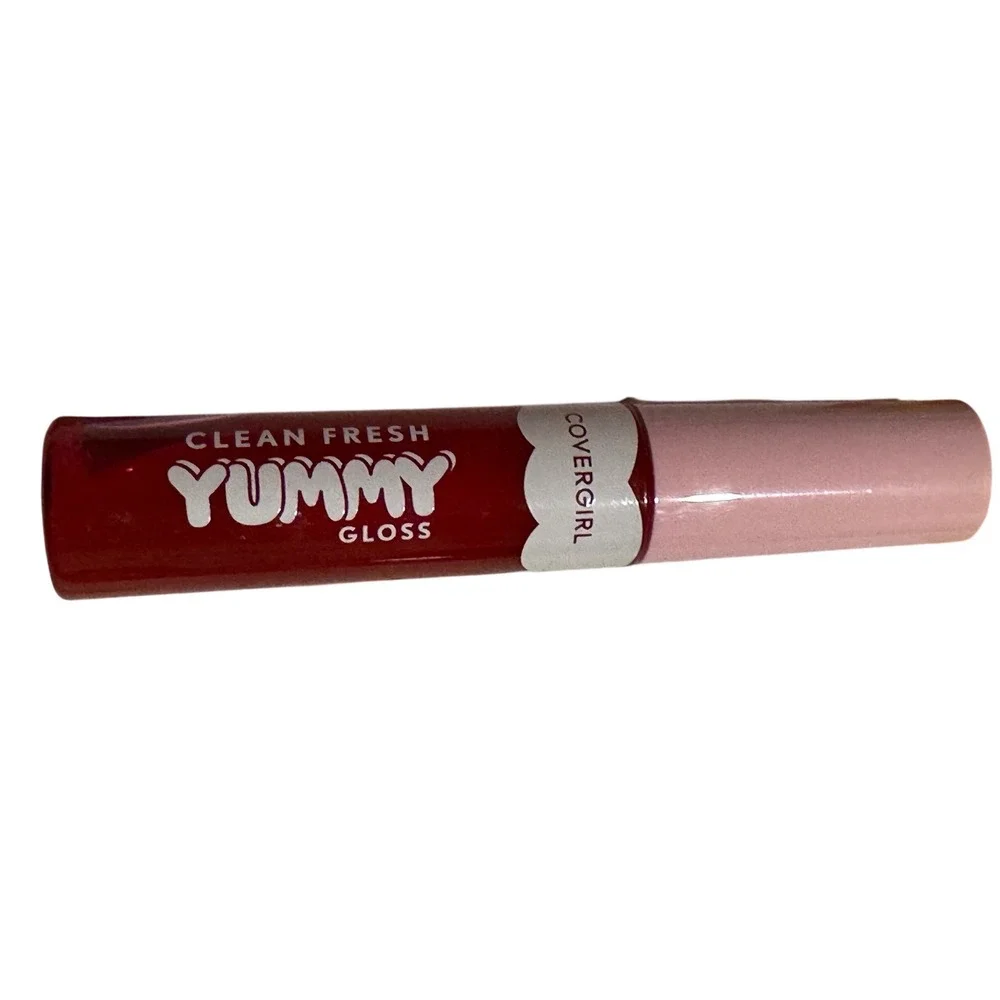 CoverGirl Clean Fresh Yummy Gloss 350 You're Just Jelly Berry Red Lip Gloss 10mL